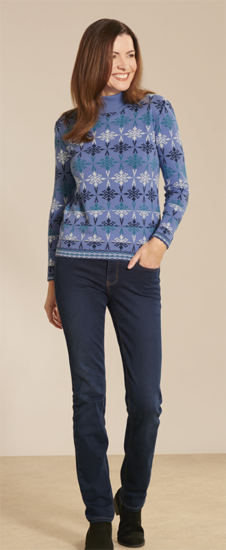 Exclusive jacquard sweater