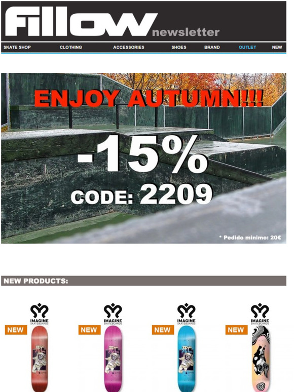 -15% Dto ENJOY AUTUMN!