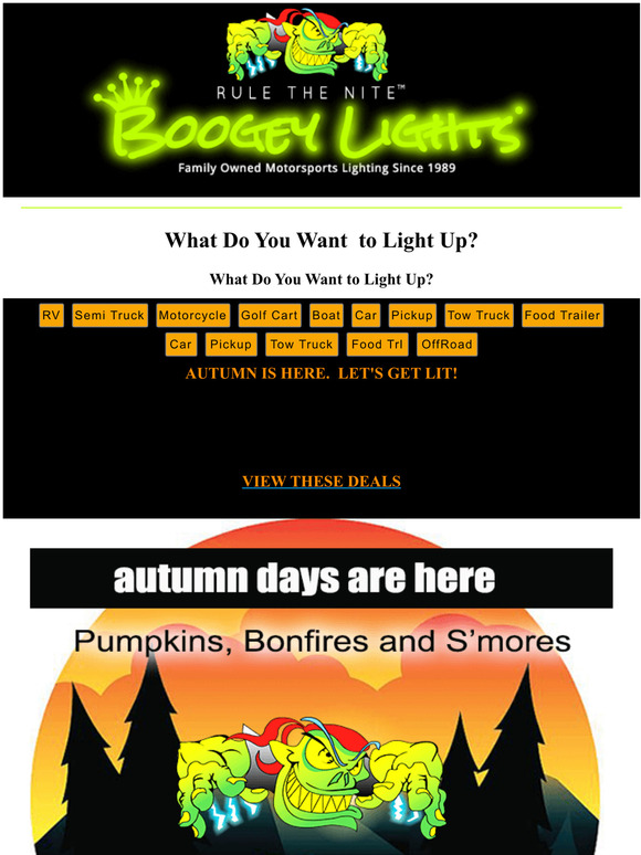 Autumn Deals Are Here