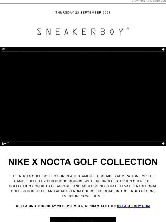 Sneakerboy: Nike x NOCTA Golf 2021 | Milled