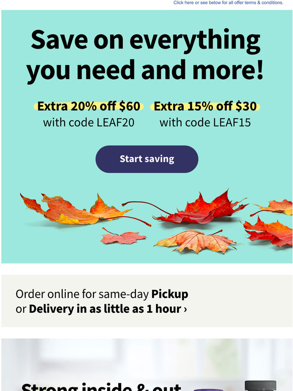 You've got discounts in your inbox