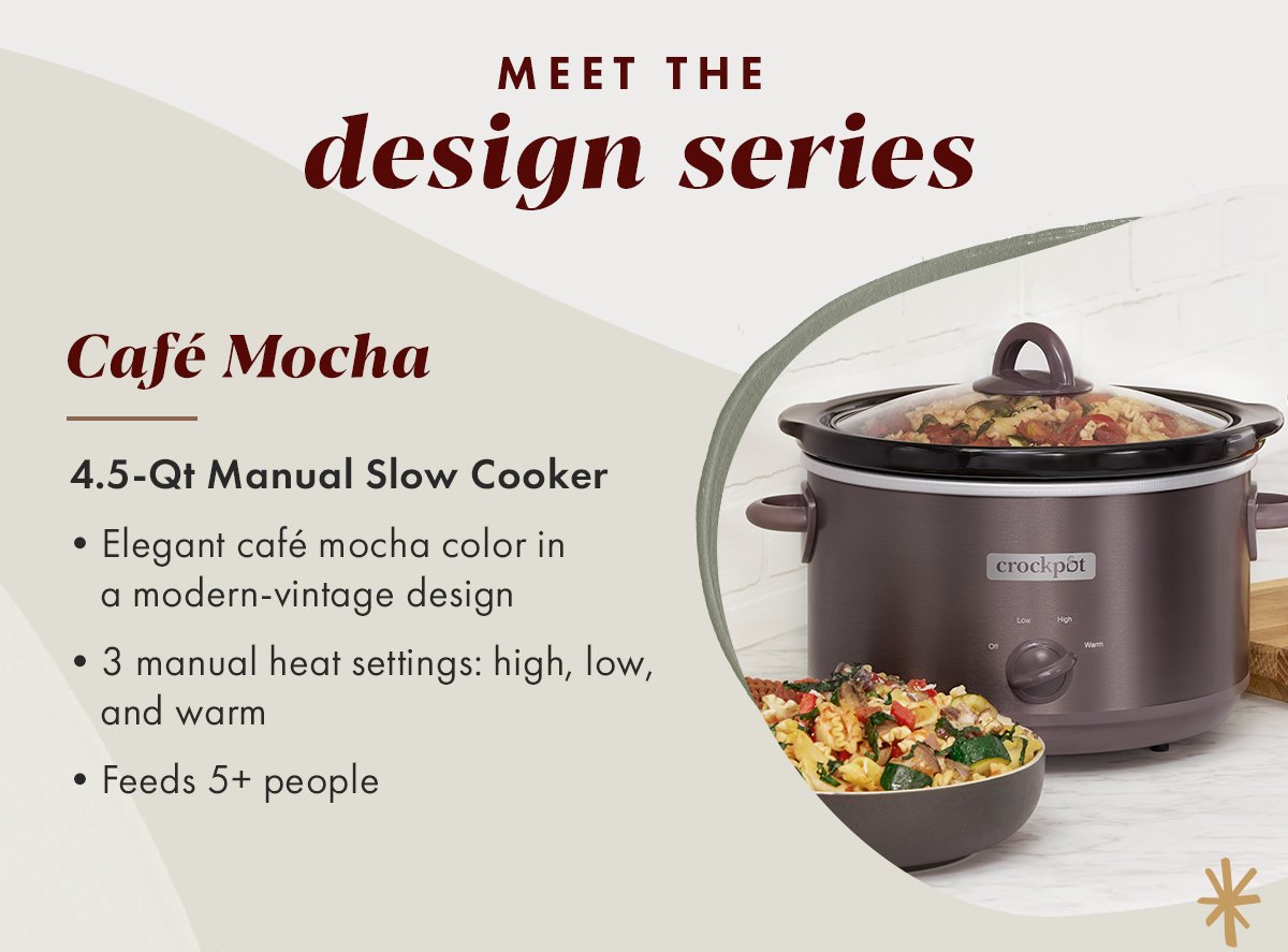 Crock-Pot: Introducing Our Design Series Slow Cookers