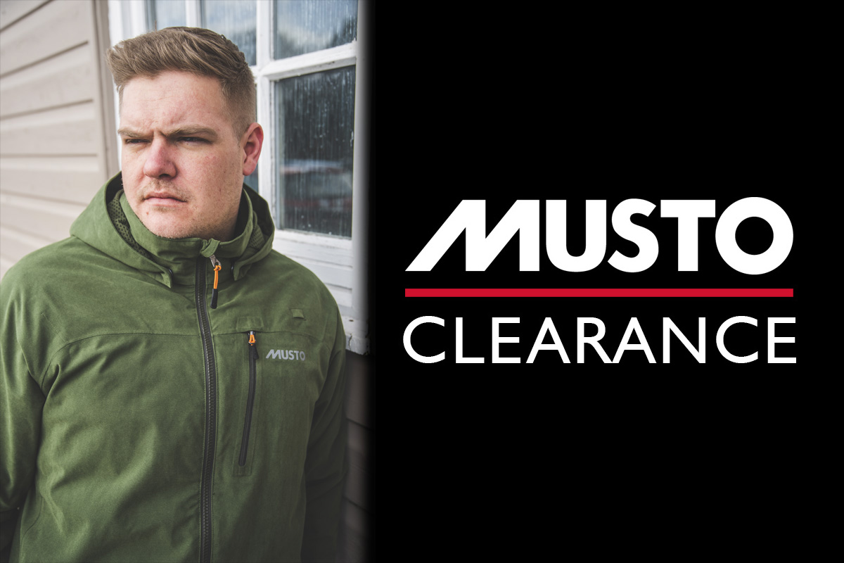 Musto jackets outlet clearance