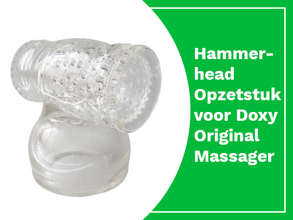Hammerhead Stroker voor Doxy XXL Original Massager