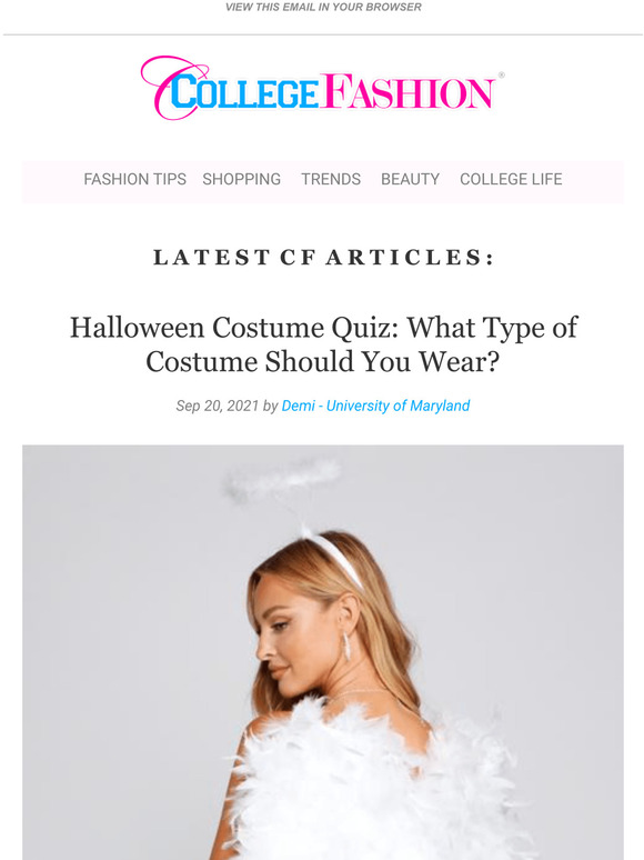 Box Office: Halloween Costume Quiz: What Type of Costume Should You 