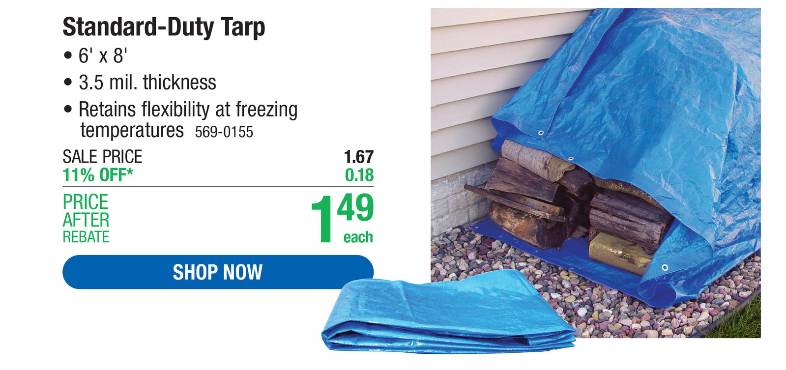 Standard-Duty Tarp