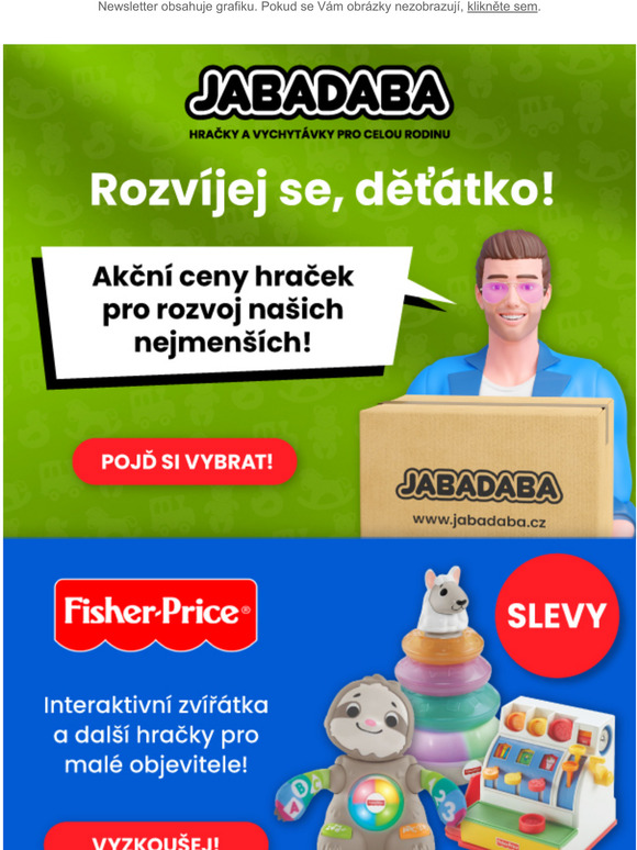Slevy na hraky pro nejmen leny rodiny! 