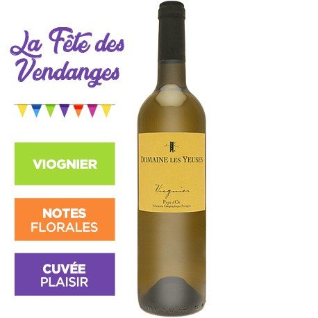 Domaine Les Yeuses "Viognier" Languedoc Blanc 2020