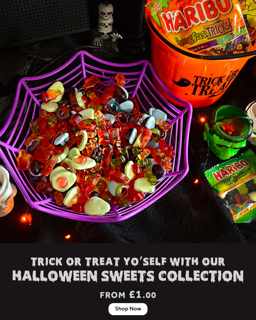 HORRIFYING deals on our Halloween confectionery! Milled