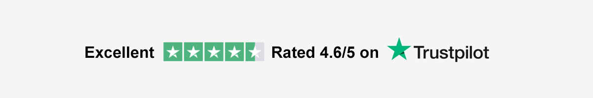 Trustpilot Score 4.6