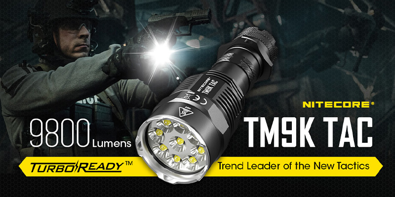 The Nitecore LR70 Combines a 3000 Lumen Flashlight and a Lantern