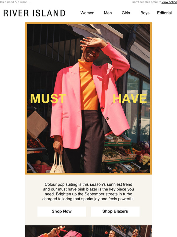 Must have: Colour Pop Blazer