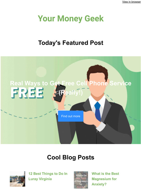 Get Free Cell Phone Service (Really!) + How to Travel for Free