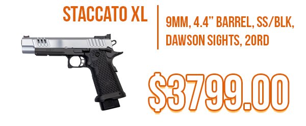 Staccato XL available at Impact Guns!