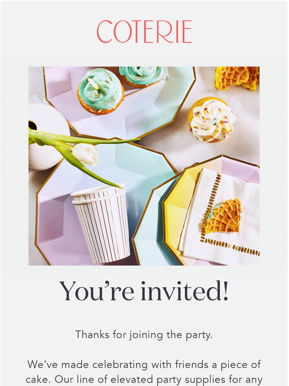 Let's Plan a Party + Get 10% Off