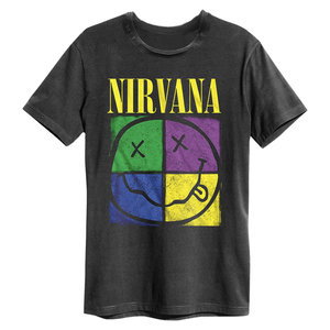 NIRVANA FOUR SQUARE SMILEY