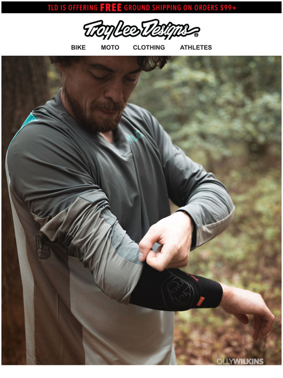 Troy Lee Designs A solution to elbow scrubs Milled