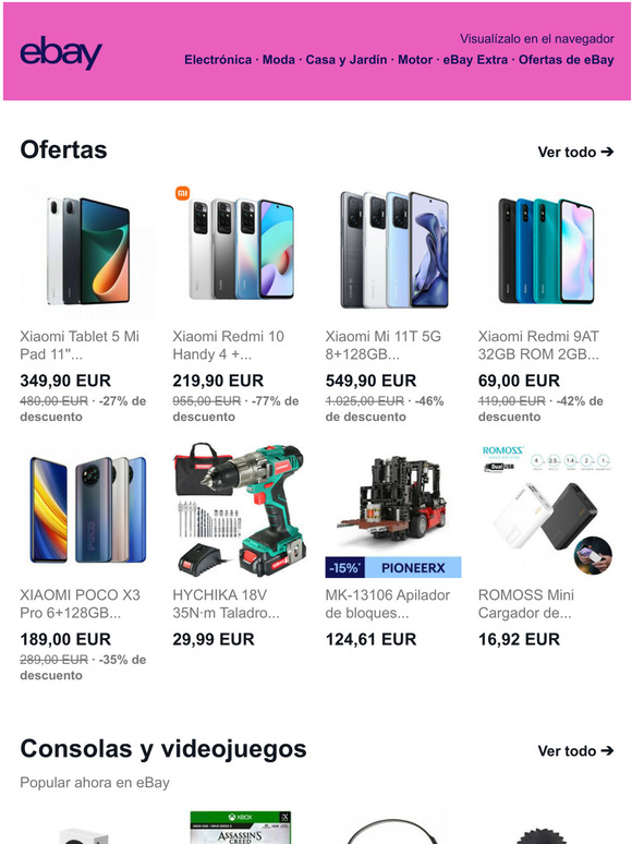 -en eBay lo encuentras TODO! 