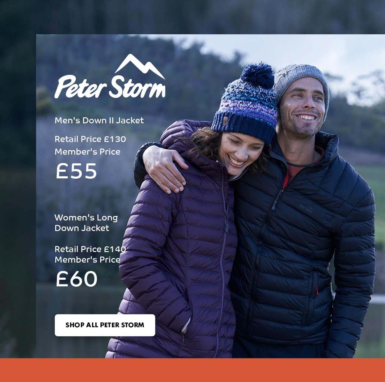 Go Outdoors: All Peter Storm now Half 