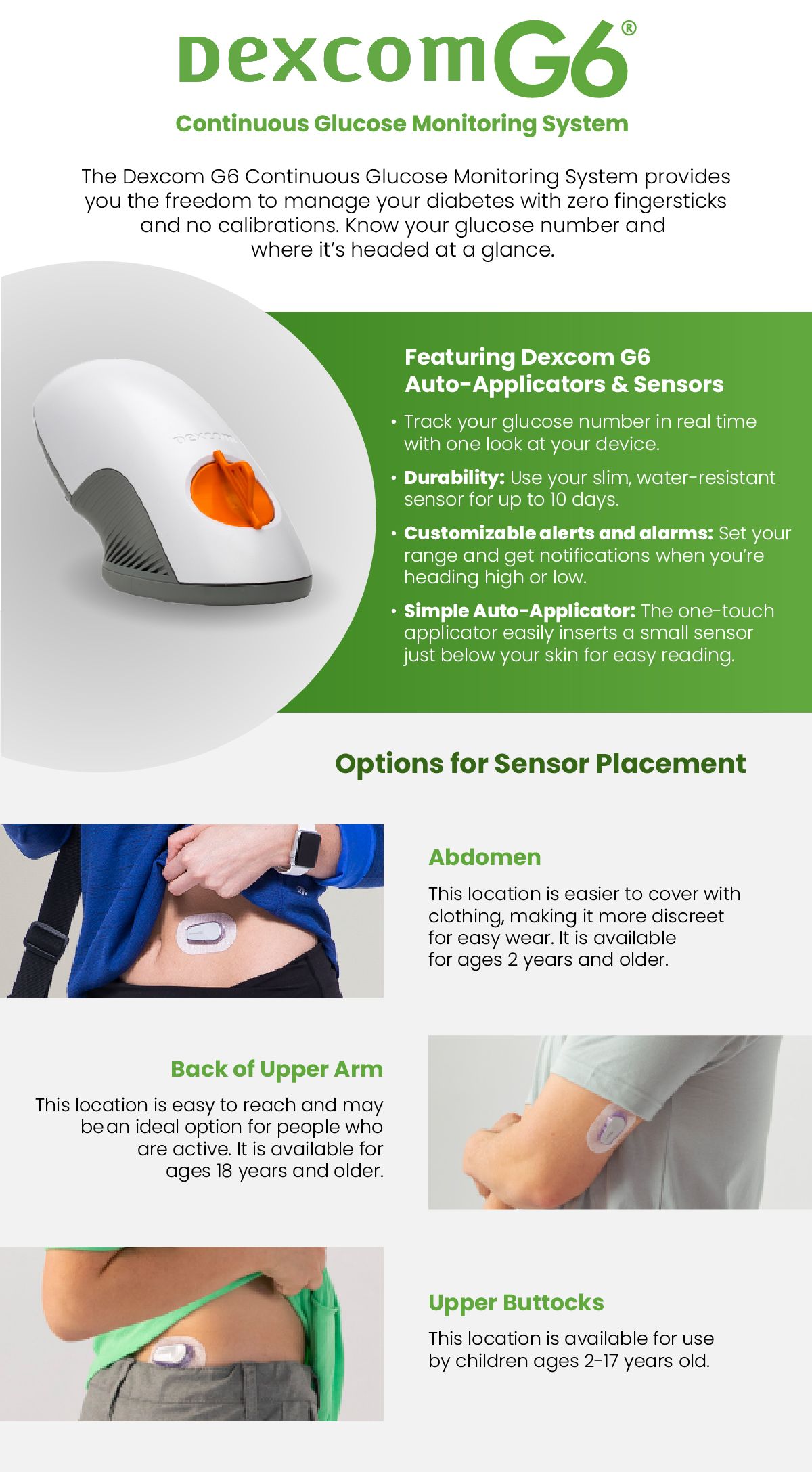 Dexcom G6 Sensors (3-Pack)