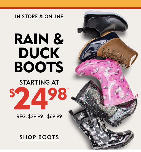 women's rain boots shoe carnival