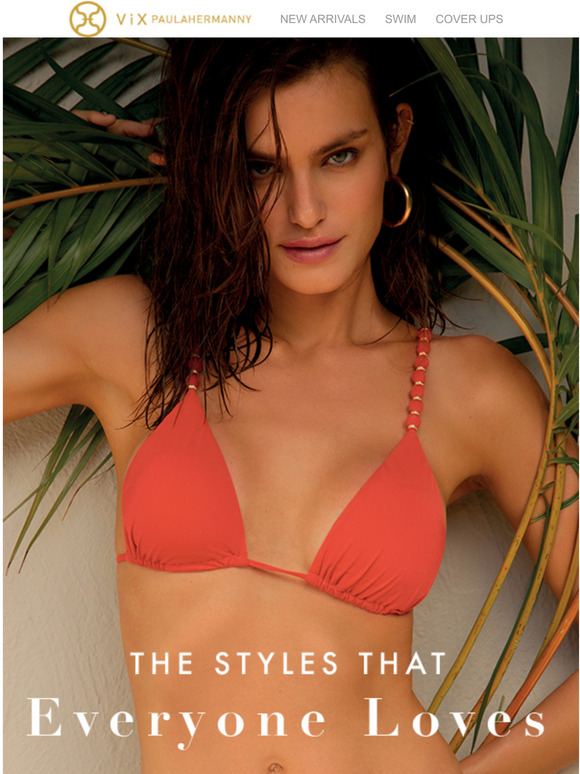 ViX Swimwear The bikinis you love elevated. Milled