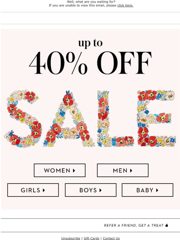 Boden Email Newsletters Shop Sales, Discounts, and Coupon Codes