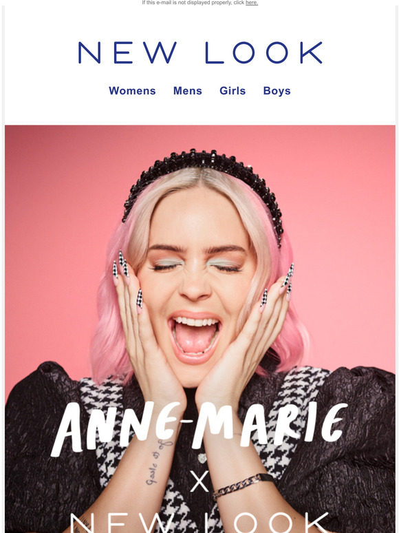 New Look: Anne-Marie X New Look is arriving sooner than you think | Milled