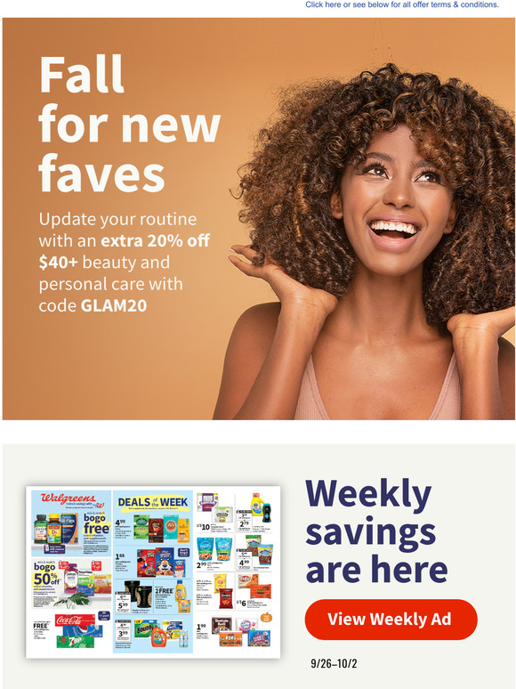 The message you've been waiting for - get savings when you place your next order!