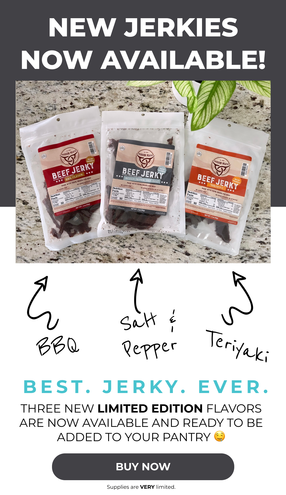 Mission Meats 3 new flavors NOW AVAILABLE! Milled