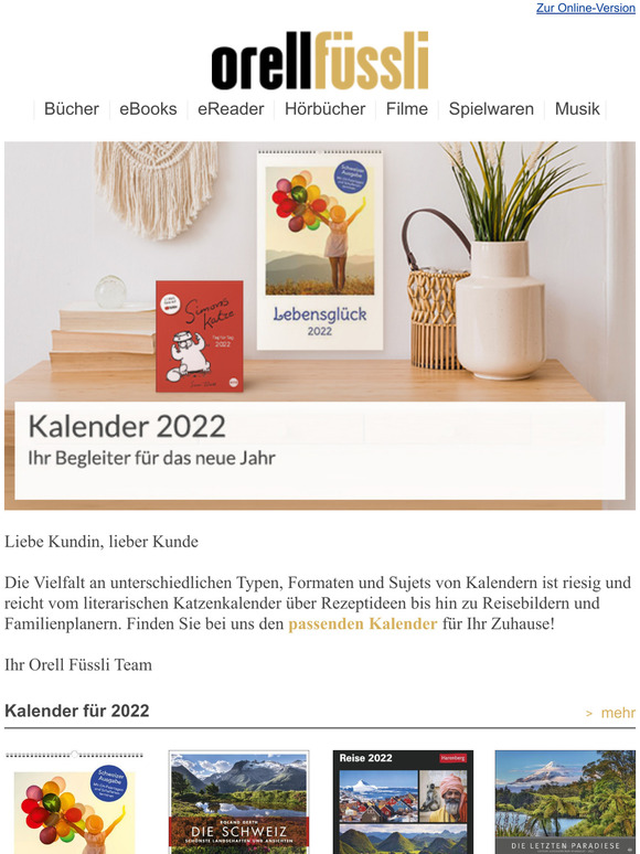Kalender fr 2022
