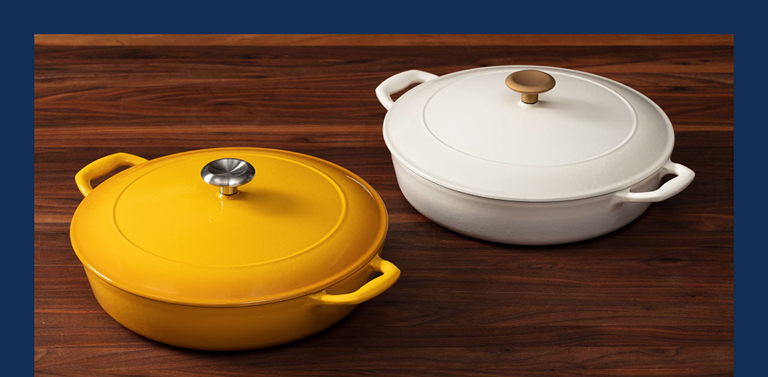 Tramontina Enameled Cast Iron Covered Braiser