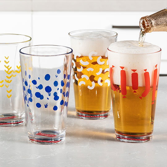 Pint Glass Set of 4