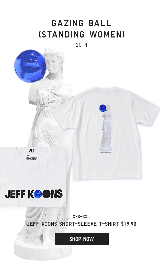 UNIQLO Men's Jeff Koons Rabbit Short Sleeve Crew Neck T-Shirt