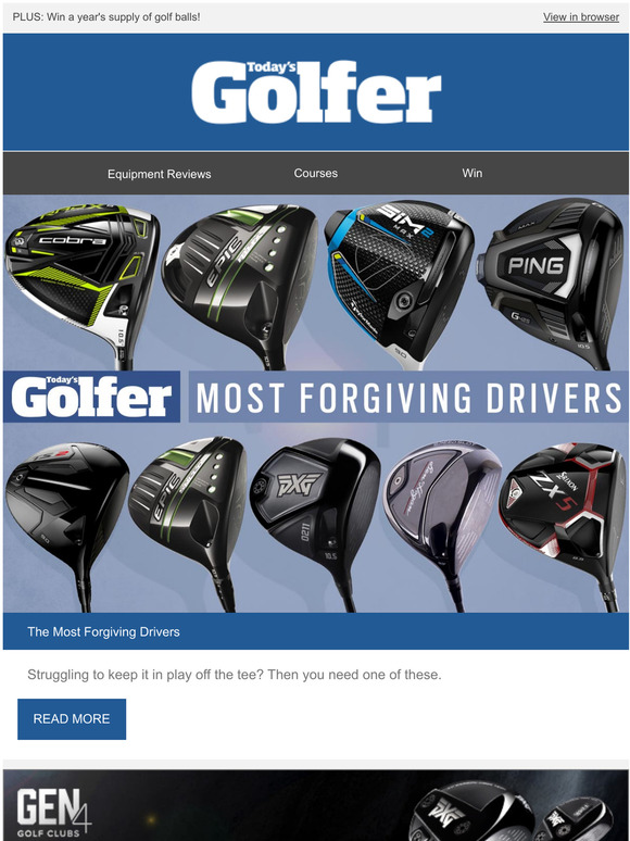 Today's Golfer REVEALED The most drivers Milled