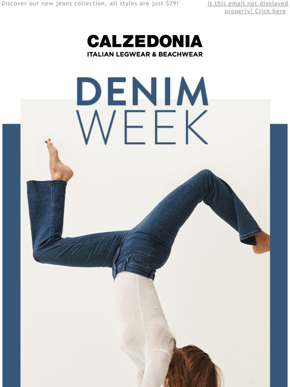 Calzedonia S.p.A.: DENIM WEEK: choose the perfect fit for you! | Milled
