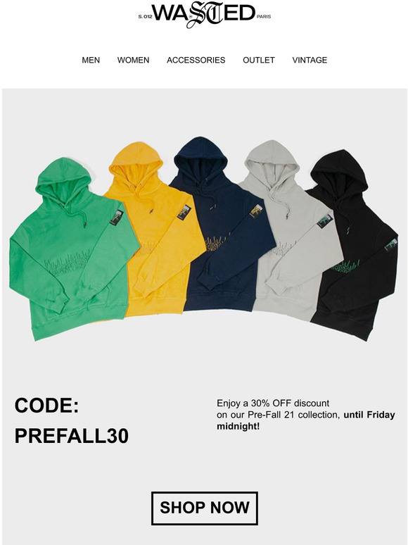 -here is a 30% OFF discount on the Pre-Fall collection