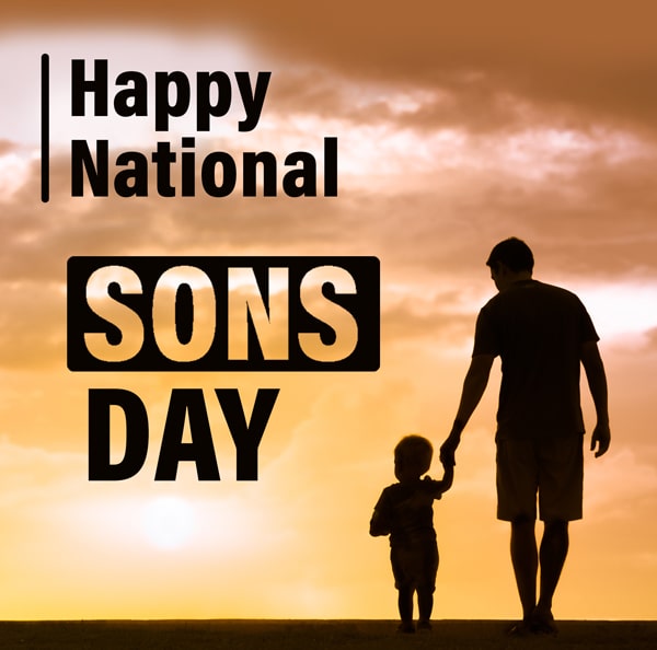 3D Laser Gifts National Sons Day is TODAY! Have 25 OFF Milled