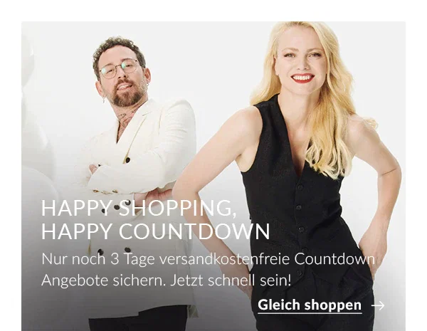 Happy Shopping, Happy Countdown