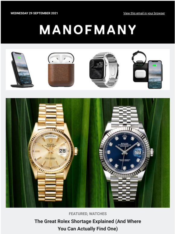 Man of Many The Great Rolex Shortage Explained (And Where You Can