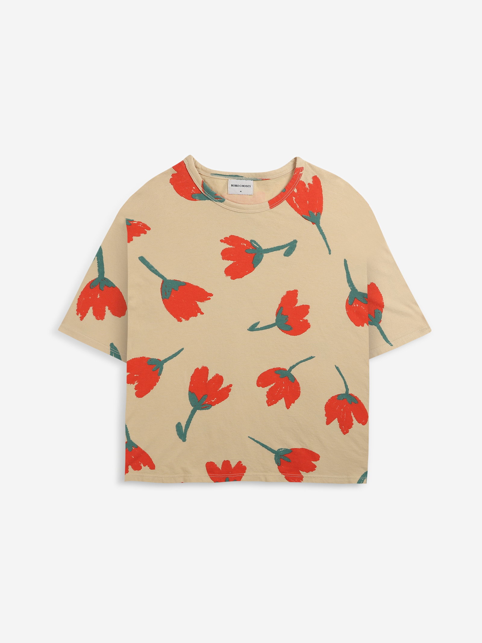 flowers-big-all-over-loose-t-shirt