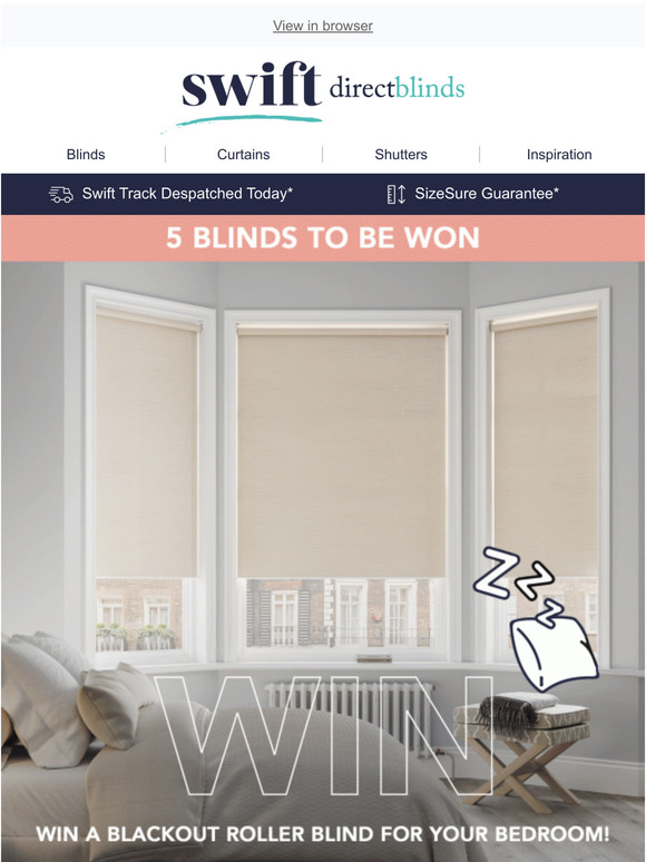 looking for some new blinds? We're giving some away!