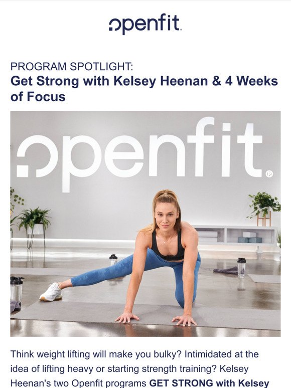 Program Spotlight: Get Toned with Kelsey Heenan