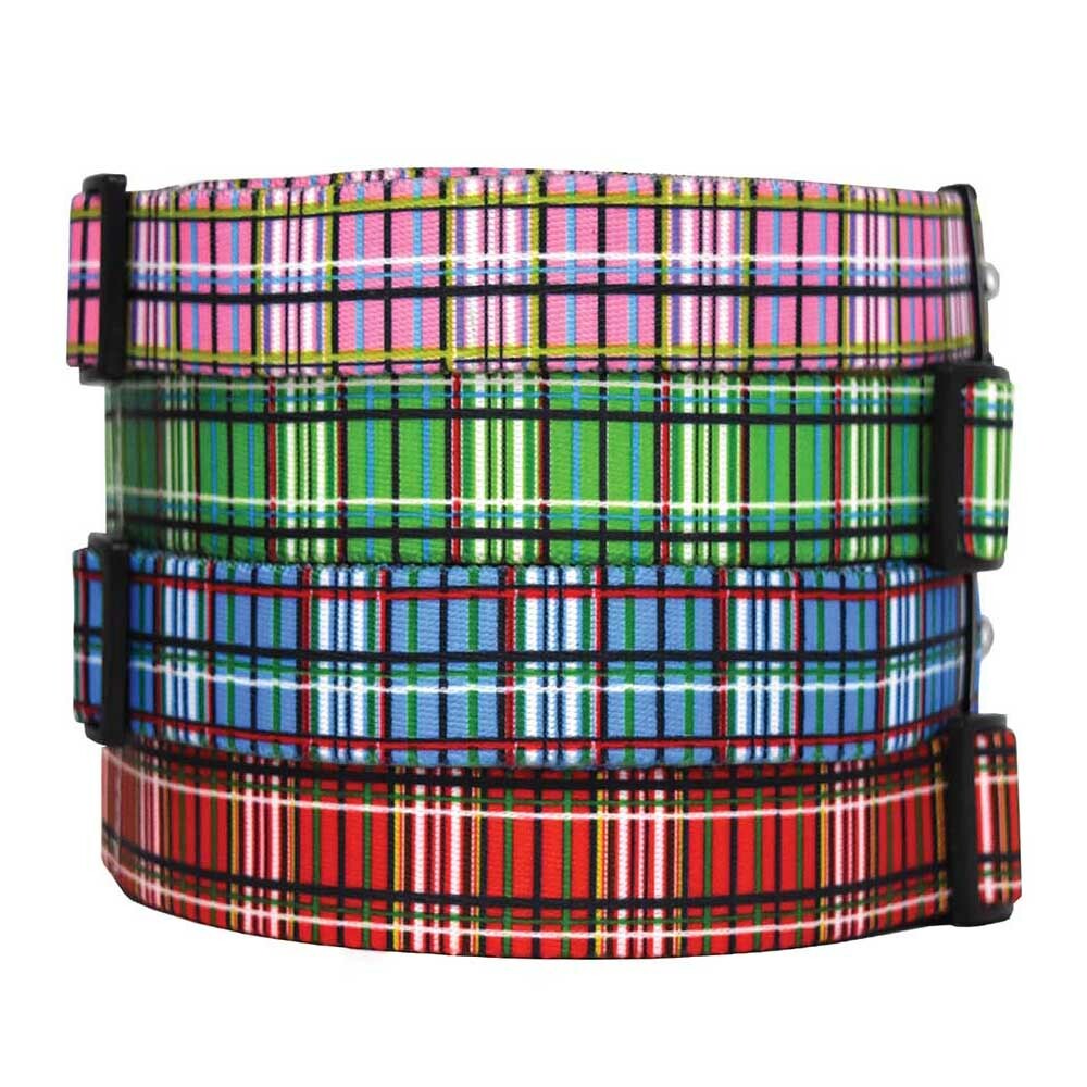 Image of Tartan - Personalized Martingale Pet Collar