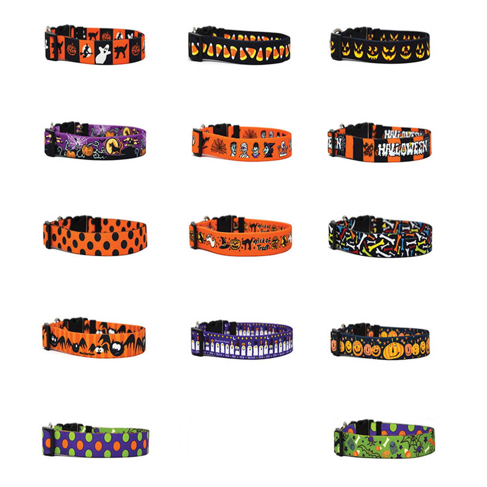 Image of Personalized Halloween Dog Collars