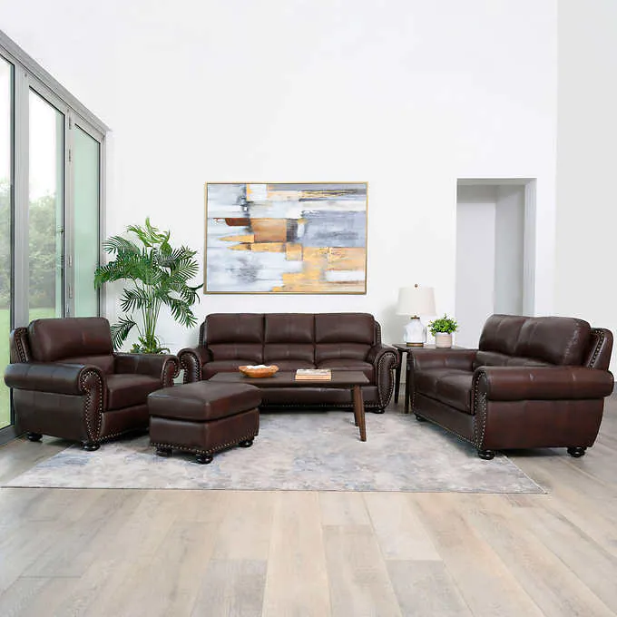 Austin 4-Piece Leather Set