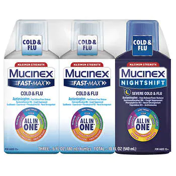 Mucinex All-In-One Fast-Max Day/Night