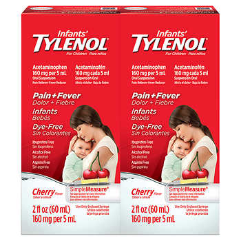 Infants' Tylenol Pain & Fever Cherry Flavor