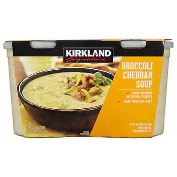 Kirkland Signature Broccoli Cheddar Soup