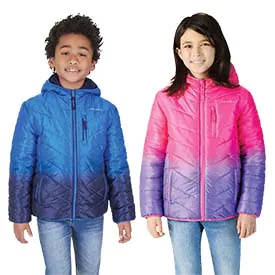 Eddie Bauer Youth Reversible Plush Jacket